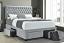 Light Grey Upholstered Bed