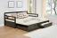 Daybed w/ Extension Trundle and Storage Drawers