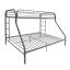 Silver Twin XL/Queen Bunk Bed Angle