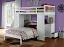Complete Loft Bed Set Desk Side