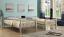 Silver Twin/Twin Bunk Bed Used Separate