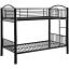 Black Twin/Twin Bunk Bed Frame