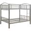 Silver Full/Full Bunk Bed Frame