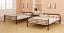 Dark Brown Full/Full Bunk Beds Used Separately 