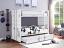 White Twin/Twin Bunk Bed