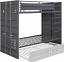Gunmetal Bunk Bed Frame