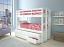 White Twin/Twin Bunk Bed