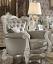 Vintage Gray Chair w/ 2 Pillows