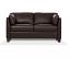 Chocolate Loveseat Front