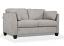 Dusty White Loveseat