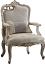 Left Facing Leaf Cut Out Chair