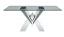 Dining Table Faux Diamond Side View