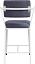 White Counter Height Chair Back