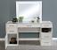 Luminous White Vanity & Mirror