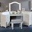 Luminous White Vanity Set