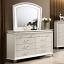 White Dresser with Mirror