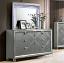 Silver Dresser w/ Mirror