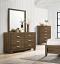 Oak Dresser W/Mirror