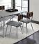 Faux Concrete & Silver Chair