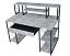 Faux Concrete/Black Writing Desk