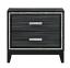 Weathered Black Nightstand