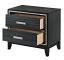 Weathered Black Nightstand