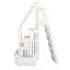 White Resin A-Frame Ladder