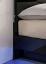 Black/Chrome Bed