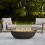 Black Reflective Fire Glass	