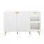 White High Gloss Server