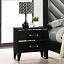 Nightstand Black Finish
