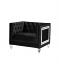 Black Velvet Chair
