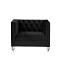 Black Velvet Chair