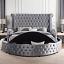Gray Bed