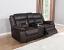 Dark Brown Loveseat 