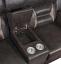Dark Brown Loveseat 