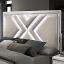 White Bed Headboard