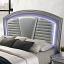 Silver Bed Headboard