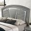 Silver Bed Headboard