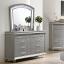 Silver Dresser with Mirror