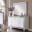White Dresser with Mirror