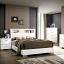 White/Chrome Bed
