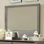 Gray Rectangular Mirror