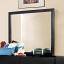 Black Rectangular Mirror