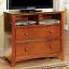 Oak Media Chest