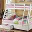 White Bunk Bed