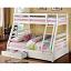White Bunk Bed