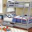 Gray Bunk Bed