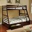 Dark Walnut Bunk Bed