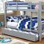 Gray Bunk Bed